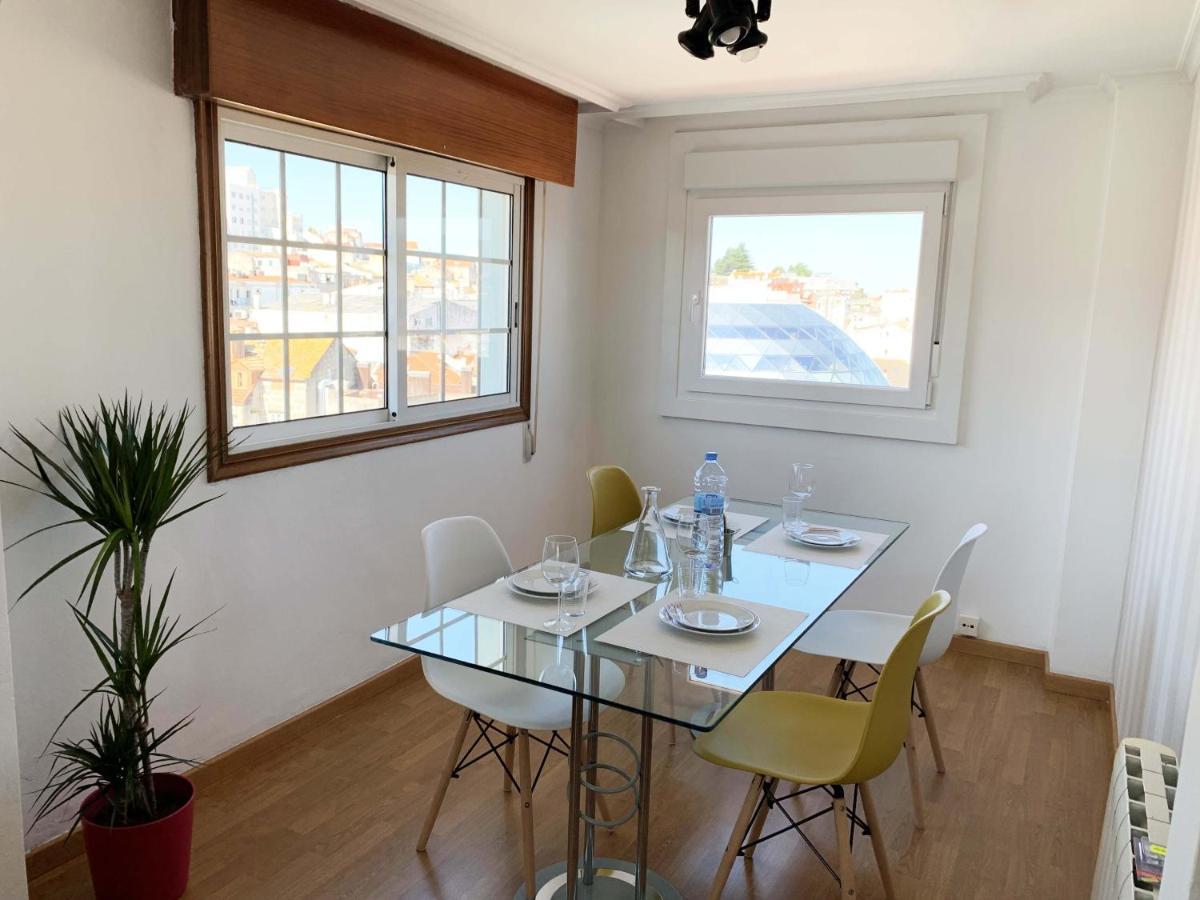 Ferienwohnung Atico En Vigo Calle Principe Recien Reformado Exterior foto