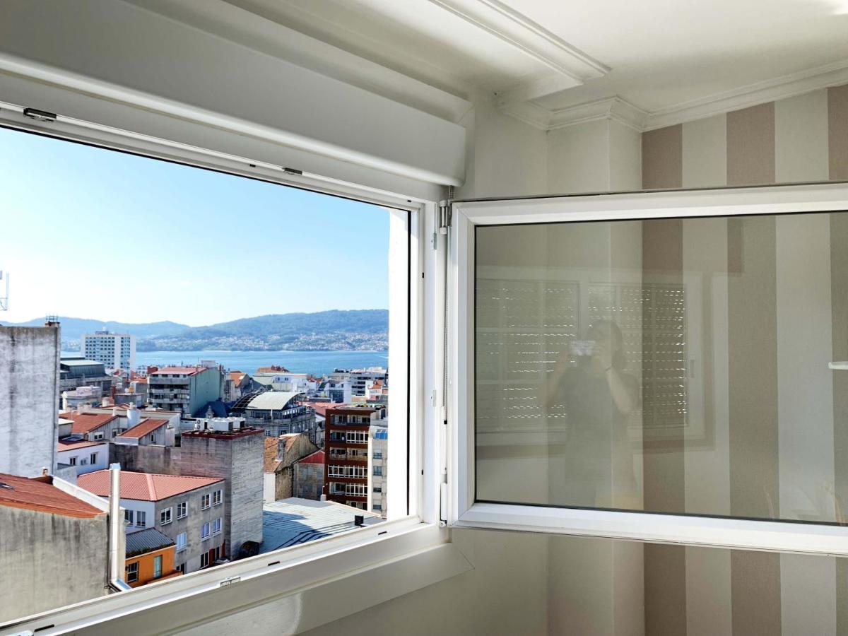 Ferienwohnung Atico En Vigo Calle Principe Recien Reformado Exterior foto