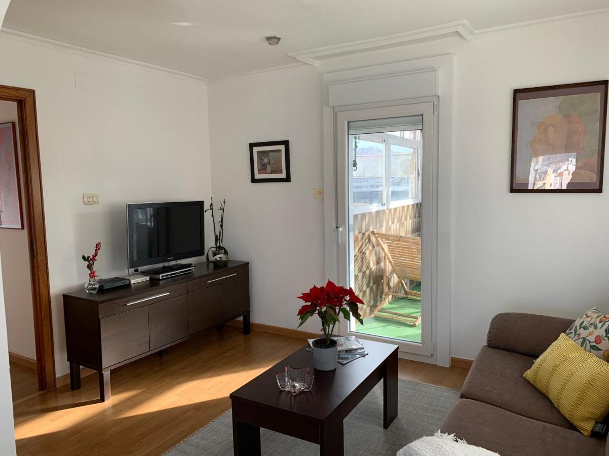 Ferienwohnung Atico En Vigo Calle Principe Recien Reformado Exterior foto